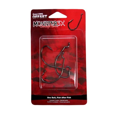 Anzol Offset EWG By Mury - Cartela com 04 unidades