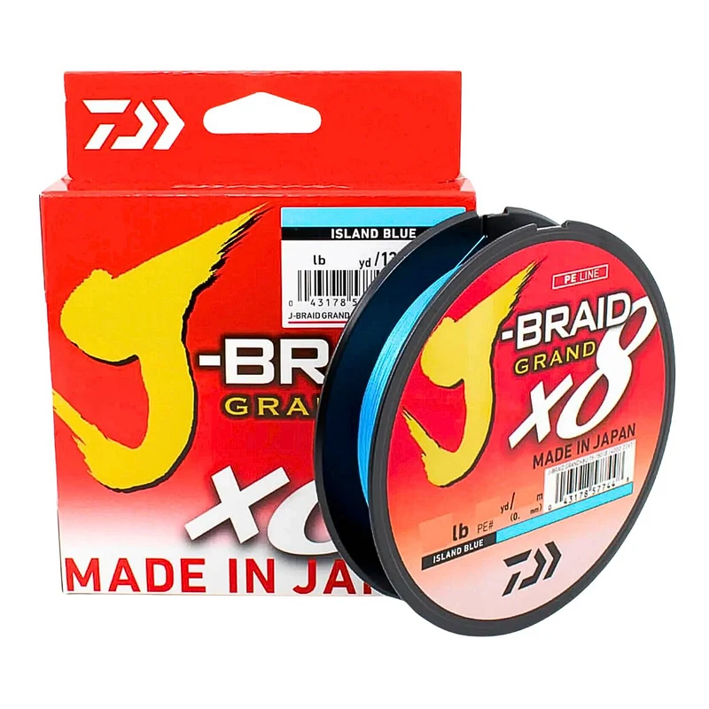 Linha Multifilamento Daiwa J-Braid Grand X8 150yd 135m Dark Green