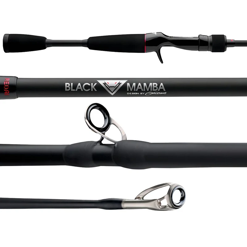 Vara para carretilha Redai Black Mamba Second Generation 5'8" (1,73m) 12 Lbs BM2S 1258