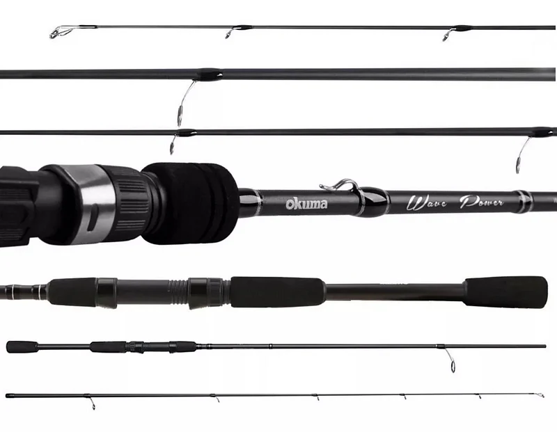 Vara para molinete Okuma Wave Power 6'1" (1,86m) 20 Lbs WP-S-612MH 02 Partes