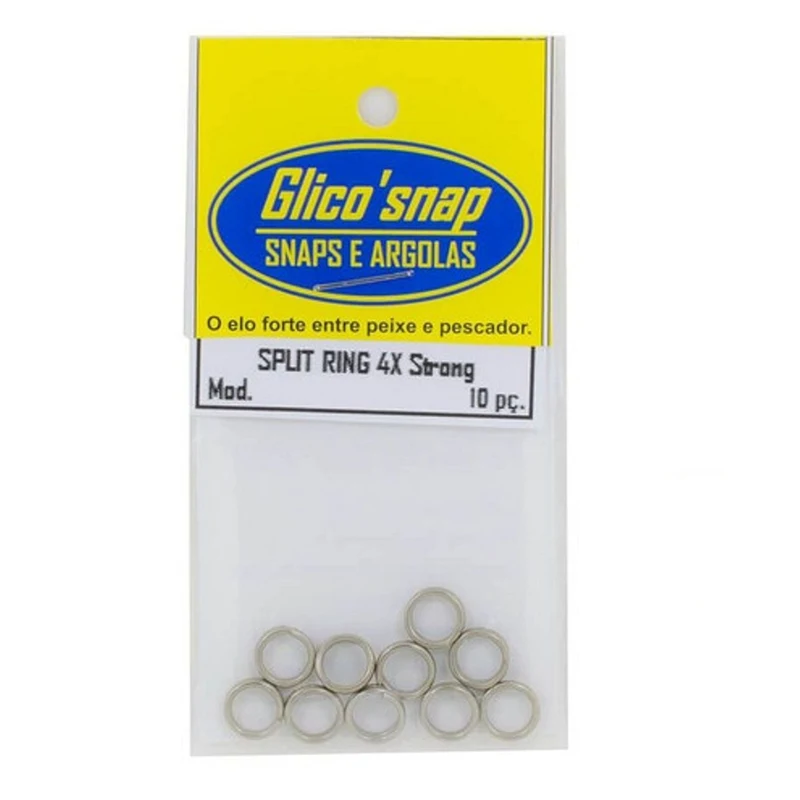 Argola Split Ring 4x Strong - Glico Snap