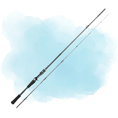 Vara para carretilha Shimano Bass One XT 6'6" (1,98m) 20 Lbs - 166M-2 - 02 Partes