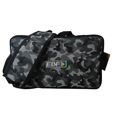 Bolsa de Pesca EBF Porta Carretilha ou Molinete Standart Cod: 28402 Camuflado Verde Militar